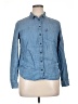 Levi's 100% Lyocell Blue Long Sleeve Button-Down Shirt Size L - photo 1