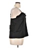 Parker Solid Black Sleeveless Blouse Size L - photo 4
