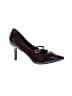 Dana Buchman Burgundy Heels Size 7 1/2 - photo 1