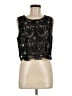 Eva Franco 100% Polyester Black Sleeveless Blouse Size 8 - photo 1