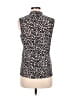 Anne Klein Black Sleeveless Blouse Size M - photo 2