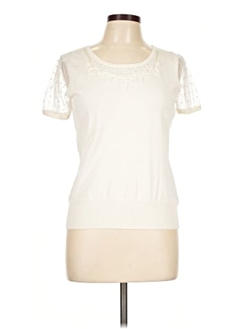 Cable & Gauge Short Sleeve Top (view 1)