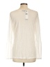 DKNY 100% Lyocell Ivory Long Sleeve Top Size L - photo 2
