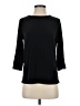 Unbranded Black 3/4 Sleeve Top Size S - photo 1