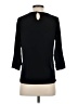 Unbranded Black 3/4 Sleeve Top Size S - photo 2