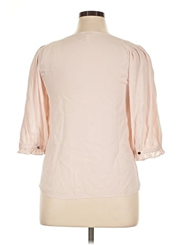 Rebecca Taylor 3/4 Sleeve Silk Top (view 2)