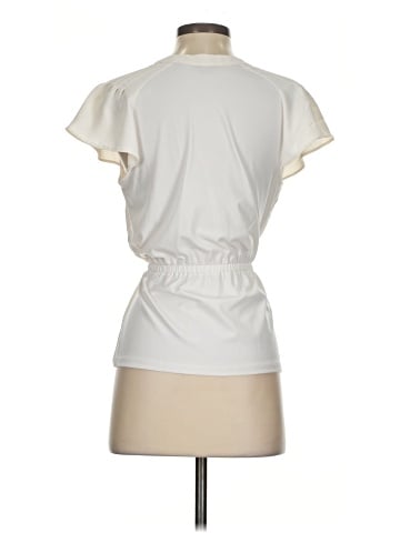 Ann Taylor Short Sleeve Blouse (view 2)