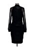 Calvin Klein Solid Black Cocktail Dress Size 8 - photo 2