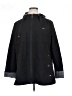 Gallery 100% Polyester Black Raincoat Size 1X - photo 1
