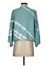 Splendid 100% Viscose Teal 3/4 Sleeve Blouse Size XS - photo 2