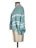 Splendid 100% Viscose Teal 3/4 Sleeve Blouse Size XS - photo 5