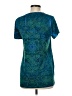 Unity World Wear Teal Short Sleeve Blouse Size M - photo 2