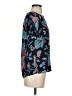 Ann Taylor LOFT 100% Polyester Teal Short Sleeve Blouse Size XXS - photo 4
