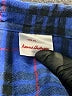 Hanna Andersson 100% Cotton Plaid Blue Long Sleeve Button-Down Shirt Size 5 - photo 3