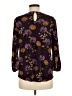 Daniel Rainn Purple 3/4 Sleeve Blouse Size M - photo 2