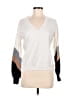 Laundry by Shelli Segal Color Block Ivory Pullover Sweater Size M - photo 1