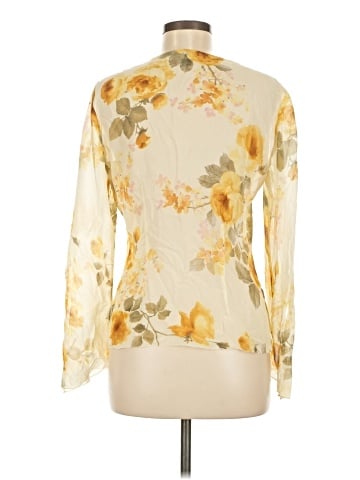 Company Ellen Tracy Long Sleeve Silk Top (view 2)