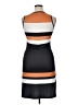 Unbranded 100% Polyester Color Block Orange Casual Dress Size XL - photo 2