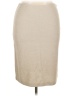 St. John Solid Tan Casual Skirt Size 12 - photo 1