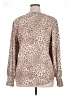 Buffalo by David Bitton Animal Print Tan Long Sleeve Top Size XL - photo 2