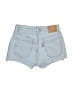Levi's 100% Cotton Blue Denim Shorts Size 27 waist - photo 2
