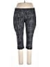 Danskin Now Animal Print Silver Active Pants Size XL - photo 1