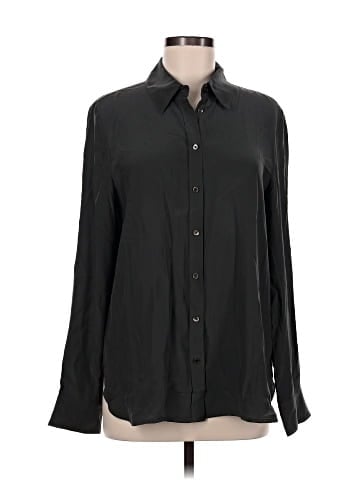 Banana Republic Long Sleeve Silk Top (view 1)