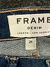 FRAME Denim Hearts Blue Jeans Size 26 waist - photo 7