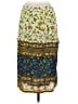 Blue Plate Print Yellow Casual Skirt Size S - photo 2