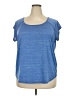 Z by Zella Blue Active T-Shirt Size 2X - photo 1