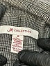 JM Collection Plaid Gray Blazer Size 16 - photo 6