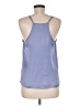 Nine West 100% Polyester Blue Sleeveless Blouse Size M - photo 2