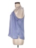 Nine West 100% Polyester Blue Sleeveless Blouse Size M - photo 5