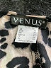 Venus 100% Polyester Animal Print Brown Short Sleeve Blouse Size 10 - photo 7