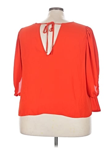 ELOQUII 3/4 Sleeve Blouse (view 2)