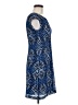 Connected Apparel Graphic Blue Cocktail Dress Size 6 (petite) - photo 4