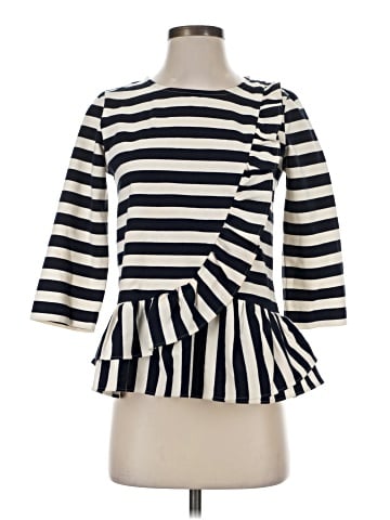 J.Crew 3/4 Sleeve T-Shirt (view 1)