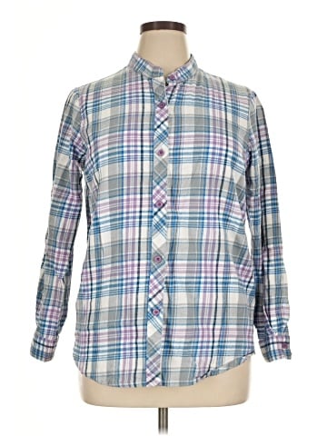 Blair Long Sleeve Button-Down Shirt (view 1)