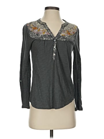 Akemi + Kin Long Sleeve Blouse (view 1)