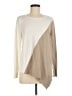Calvin Klein Color Block Ivory Pullover Sweater Size M - photo 1