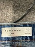 Topshop 100% Cotton Graphic Blue Jeans Size 28 waist - photo 7