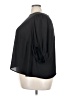 ELOQUII 100% Polyester Black 3/4 Sleeve Top Size 26 - photo 5