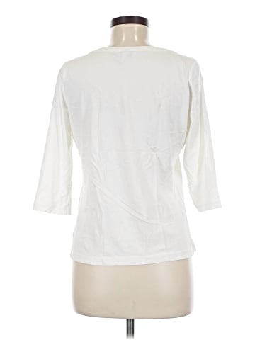 Christopher & Banks 3/4 Sleeve T-Shirt (view 2)