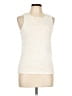Zara Ivory Sleeveless Top Size L - photo 1