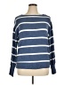 SONOMA life + style Stripes Blue Pullover Sweater Size XL - photo 1