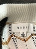 Mable Chevron-herringbone White Casual Skirt Size S - photo 4