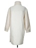Athleta 100% Nylon Ivory Coat Size L - photo 2