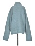 Orvis 100% Polyester Solid Blue Turtleneck Sweater Size S - photo 2