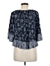Style&Co Blue 3/4 Sleeve Blouse Size M (petite) - photo 2