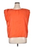 DKNY 100% Polyester Orange Short Sleeve Top Size XL - photo 1